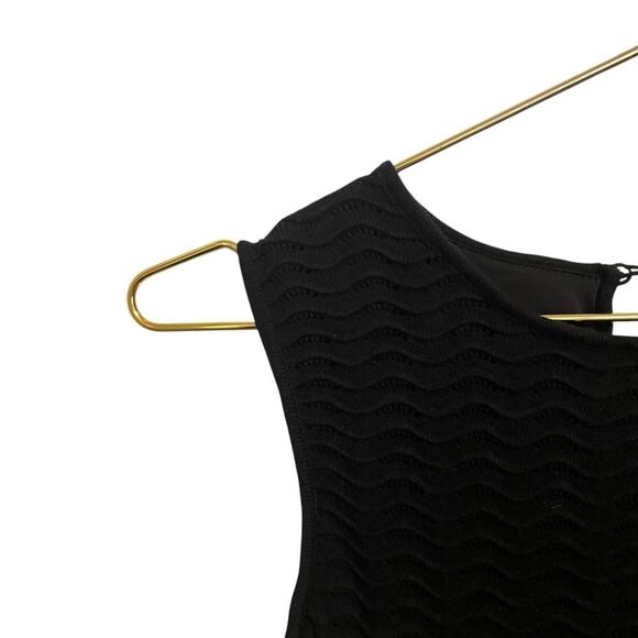 Ecru Multicolor Striped Sleeveless Cotton Sweater Dress Size Small - Picture 5 of 9